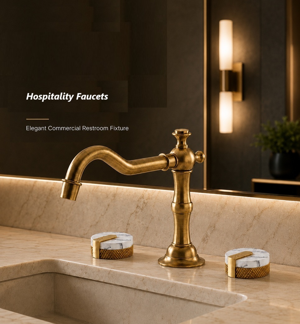 BathSelect Hospitality sink and faucet collections for hotel bathrooms