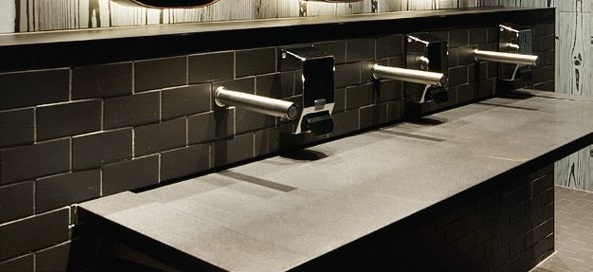 Wall Mount Single Hole Hands Free Commercial Automatic Touchless Sensor Faucet