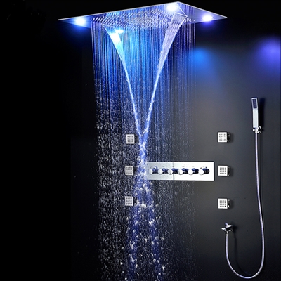 Browse Online Luxury Shower Sale Rainfall Bathroom Led Light Ceiling 5 ...