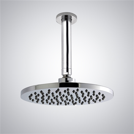 Shop 20" Stainless Steel Round Color Changing Led Rain Shower Head ...